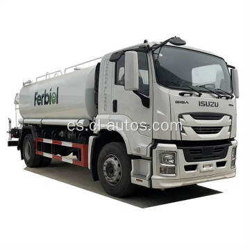 Isuzu 12000L 60m a 120m rociado de agua Distancia de control de polvo camión de agua rociadora de agua